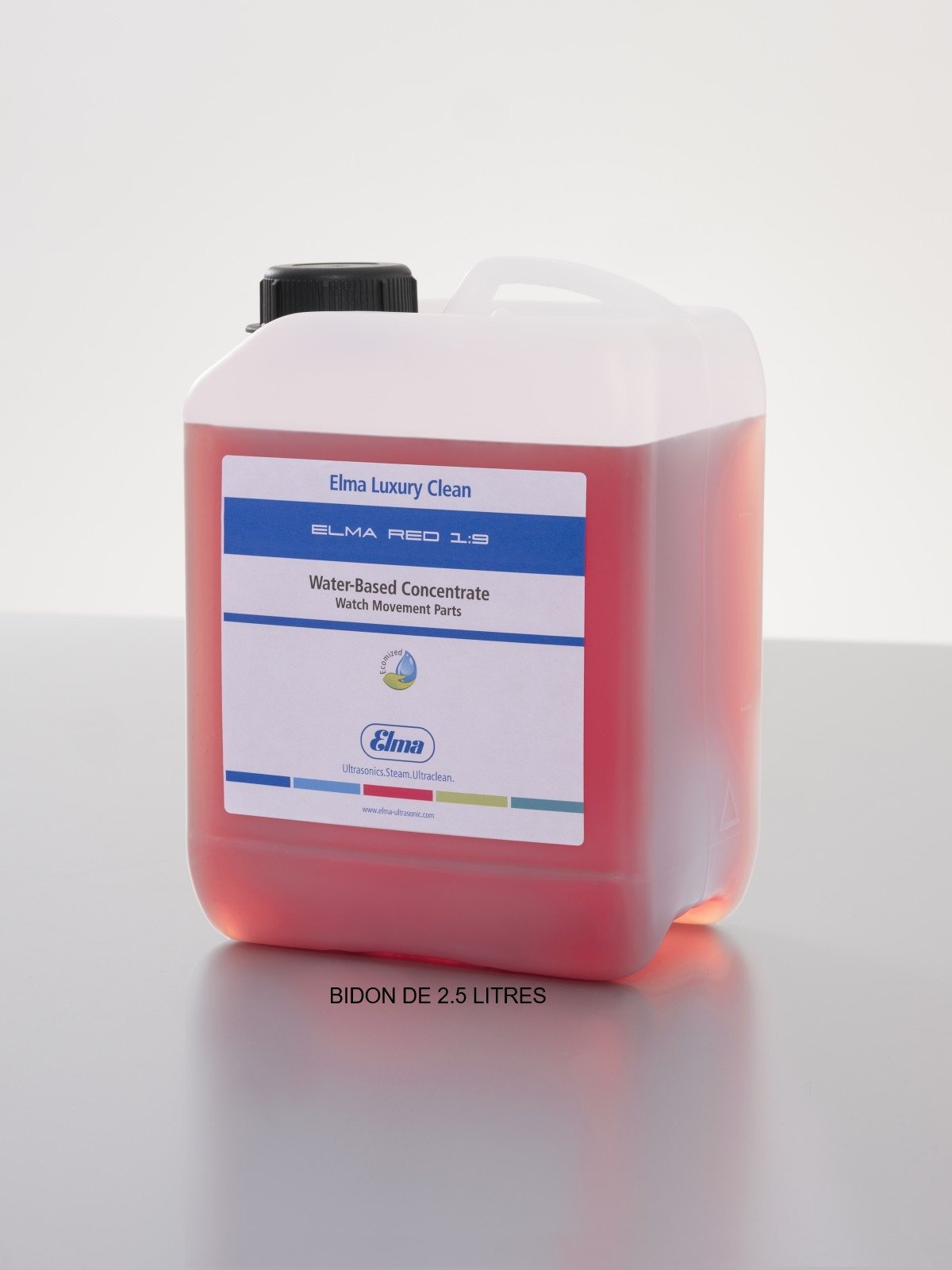 Produit de nettoyage d'horlogerie Elma 2.5 L